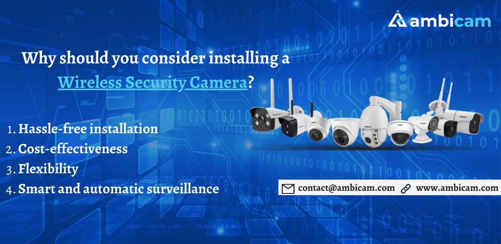 Wireless security camera