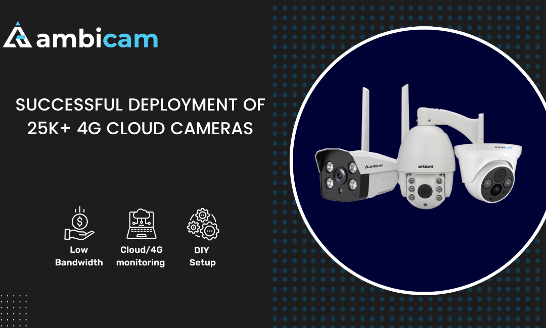 Ambicam’s Successful Deployment of 25K+ 4G Cloud Cameras